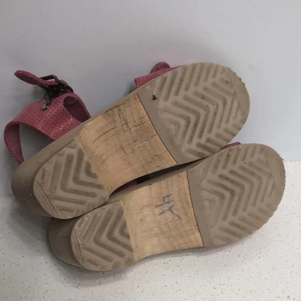 Hanna Andersson Pink Girl Sandals 4